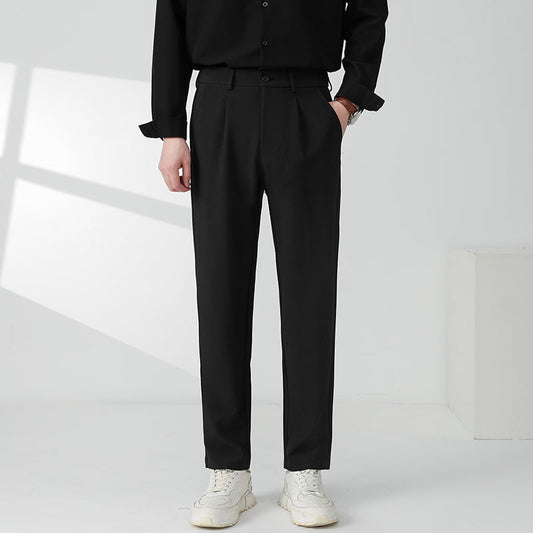 Plisseehose | Stilvoll | Gerader Schnitt | Smart-Casual-Hose | Herrenhose-HauteBerlin