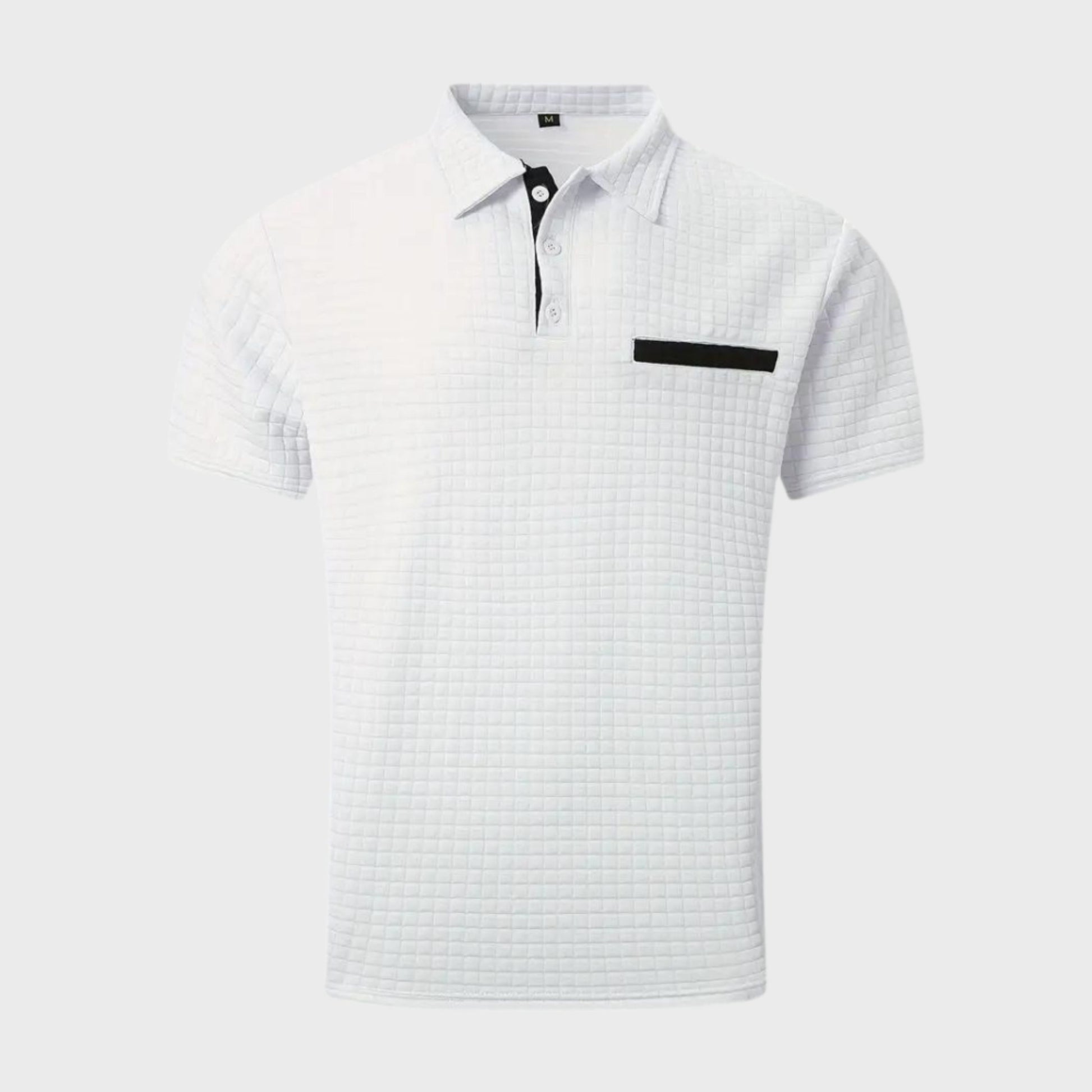 Polo-Shirt | Knopfleiste am Kragen | Brusttasche | T-Shirt mit Kragen | Polo-Shirts für Männer-HauteBerlin