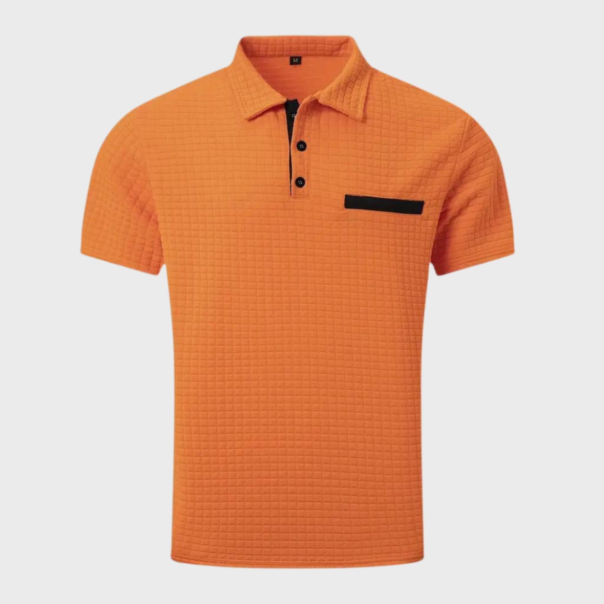 Polo-Shirt | Knopfleiste am Kragen | Brusttasche | T-Shirt mit Kragen | Polo-Shirts für Männer-HauteBerlin