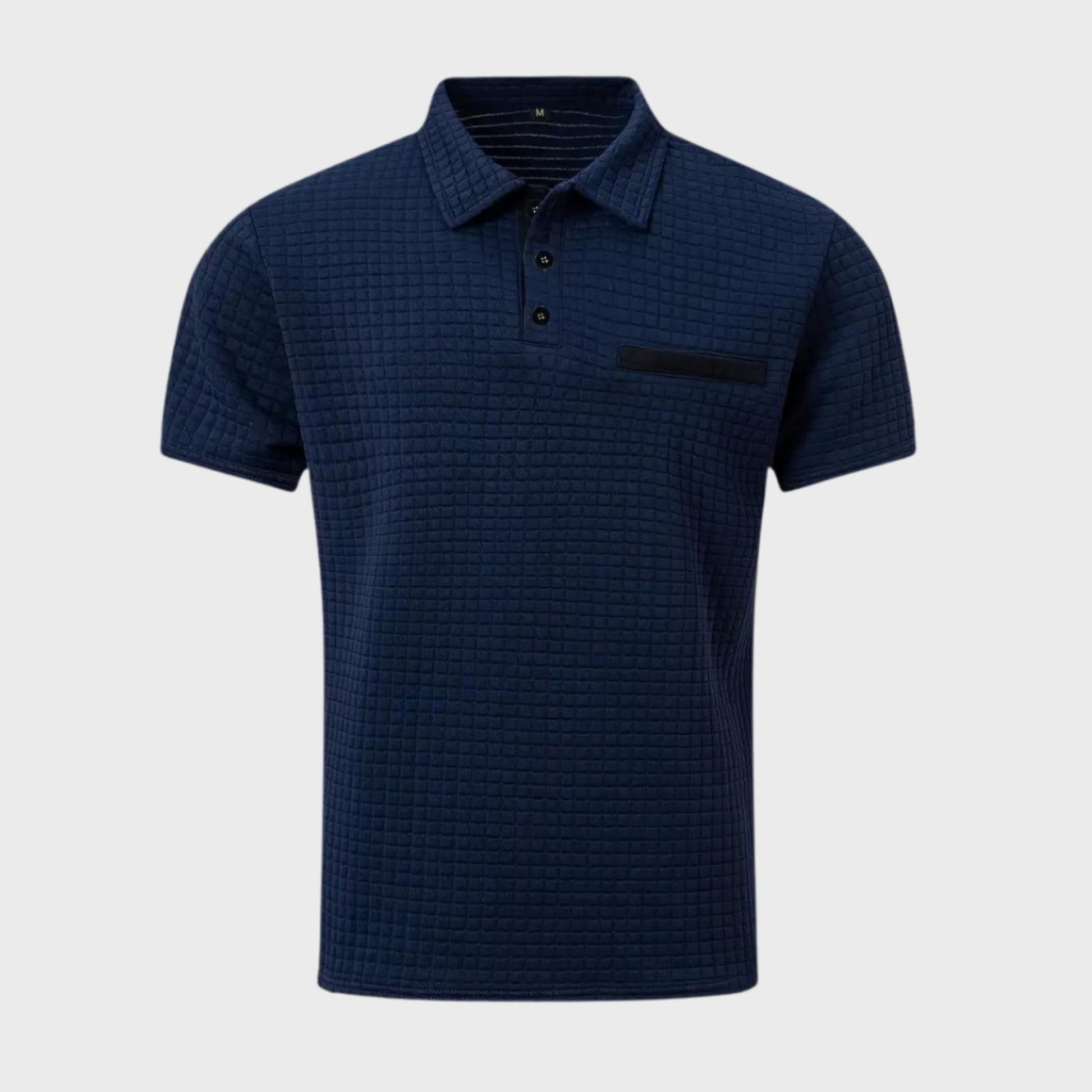 Polo-Shirt | Knopfleiste am Kragen | Brusttasche | T-Shirt mit Kragen | Polo-Shirts für Männer-HauteBerlin