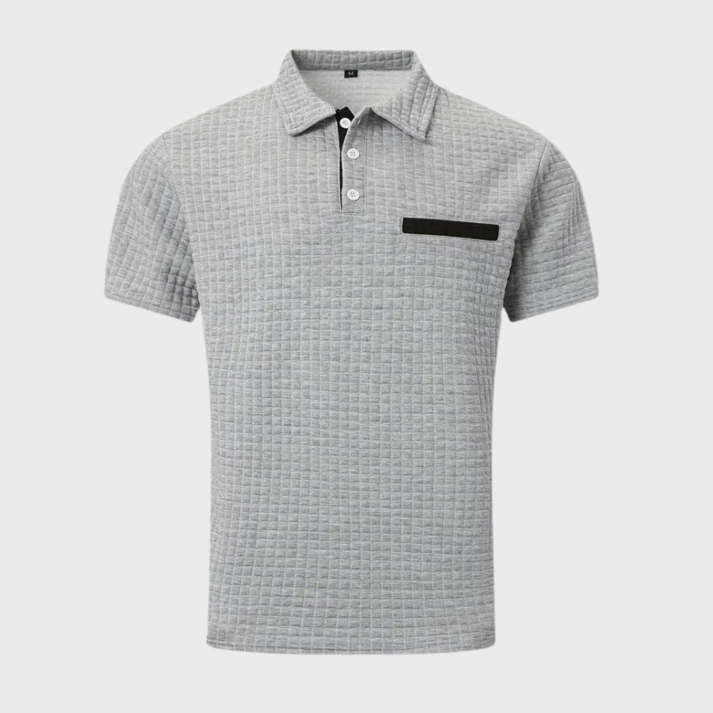 Polo-Shirt | Knopfleiste am Kragen | Brusttasche | T-Shirt mit Kragen | Polo-Shirts für Männer-HauteBerlin