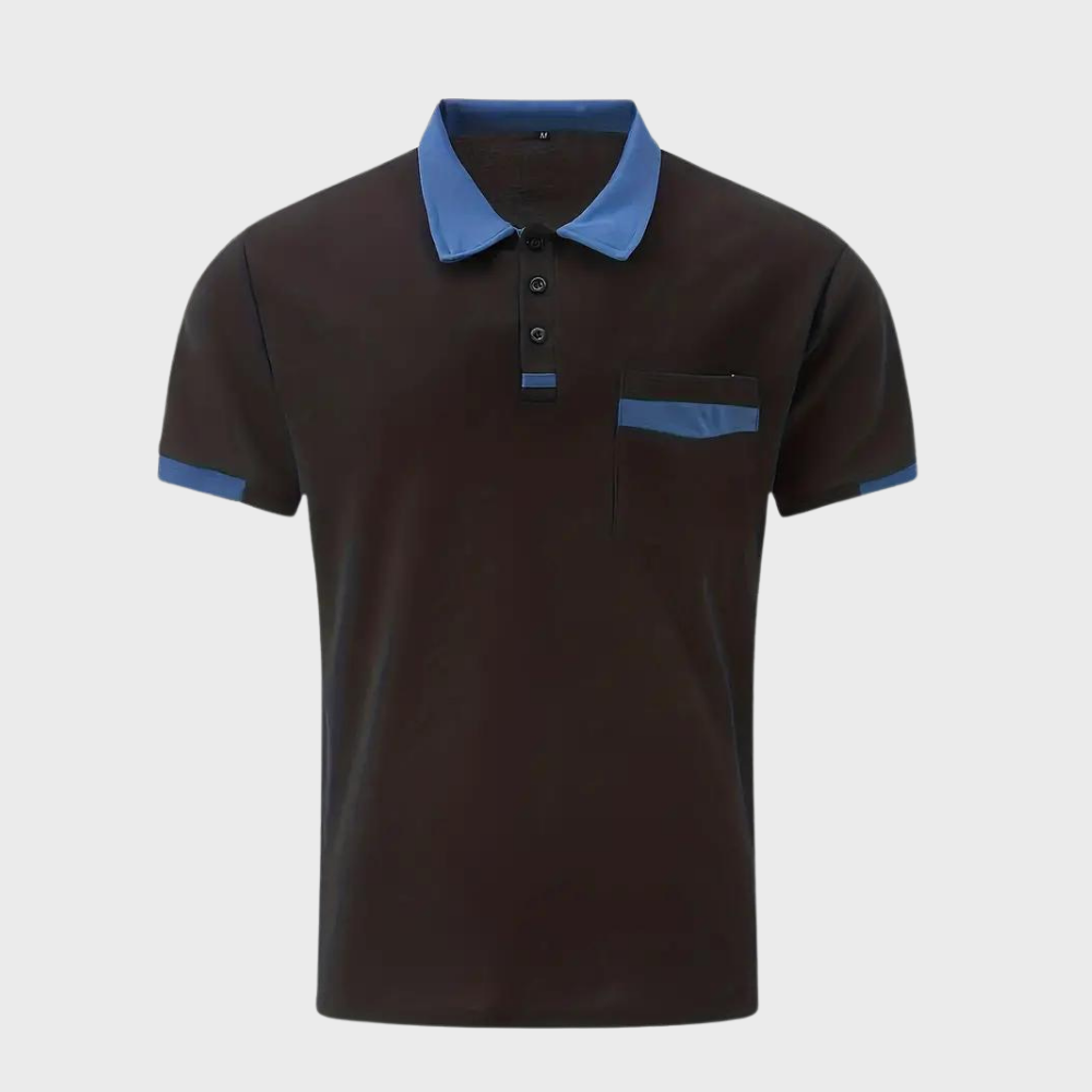 Polo-Shirt | Kurzarm | Knopfleiste | Kragen-T-Shirt | Herrenhemden-HauteBerlin