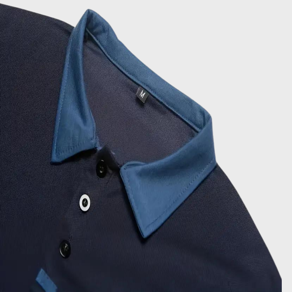 Polo-Shirt | Kurzarm | Knopfleiste | Kragen-T-Shirt | Herrenhemden-HauteBerlin