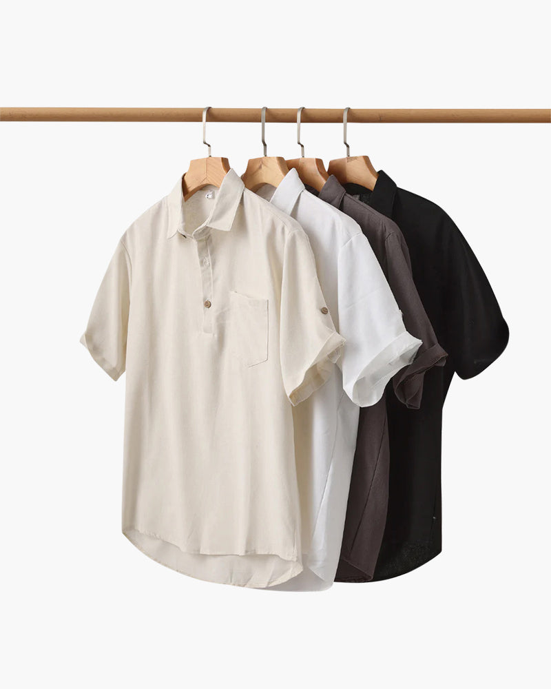 Polo-Shirt | Kurzarm | Mit Kragen | Sommerhemd | Herren-Polo-Shirt-HauteBerlin