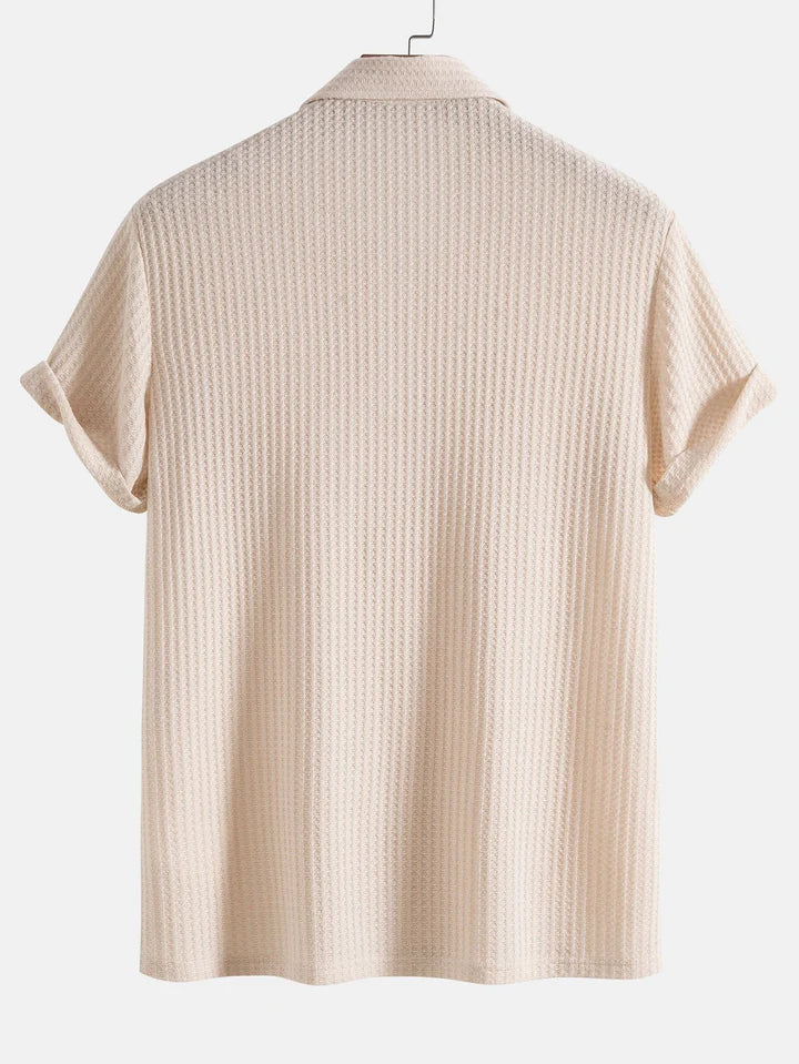 Polo-T-Shirt – Herren-T-Shirt mit Kragen, Knopfleiste und kurzen Ärmeln-HauteBerlin