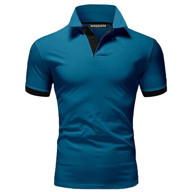 Polo T-Shirt | Kurzarm | Halsband | Polohemd | Herrenhemden-HauteBerlin