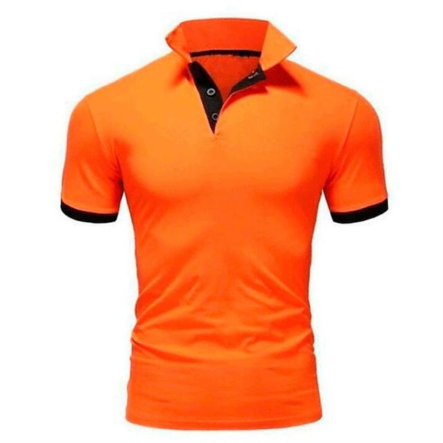 Polo T-Shirt | Kurzarm | Halsband | Polohemd | Herrenhemden-HauteBerlin