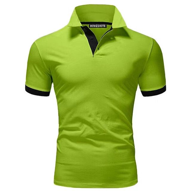 Polo T-Shirt | Kurzarm | Halsband | Polohemd | Herrenhemden-HauteBerlin