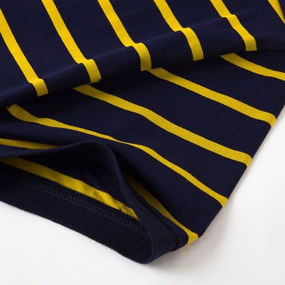 Polohemd - Gestreift - Umlegekragen - Button-Up Polo - Herrenhemden-HauteBerlin