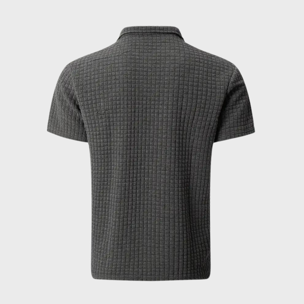 Polohemd - Herren Polohemd mit Knopfleiste für den Sommer-HauteBerlin