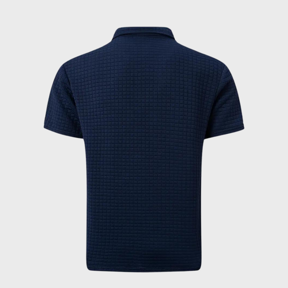 Polohemd - Herren Polohemd mit Knopfleiste für den Sommer-HauteBerlin