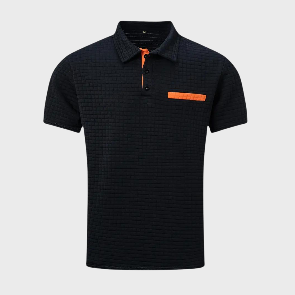 Polohemd - Herren Polohemd mit Knopfleiste für den Sommer-HauteBerlin