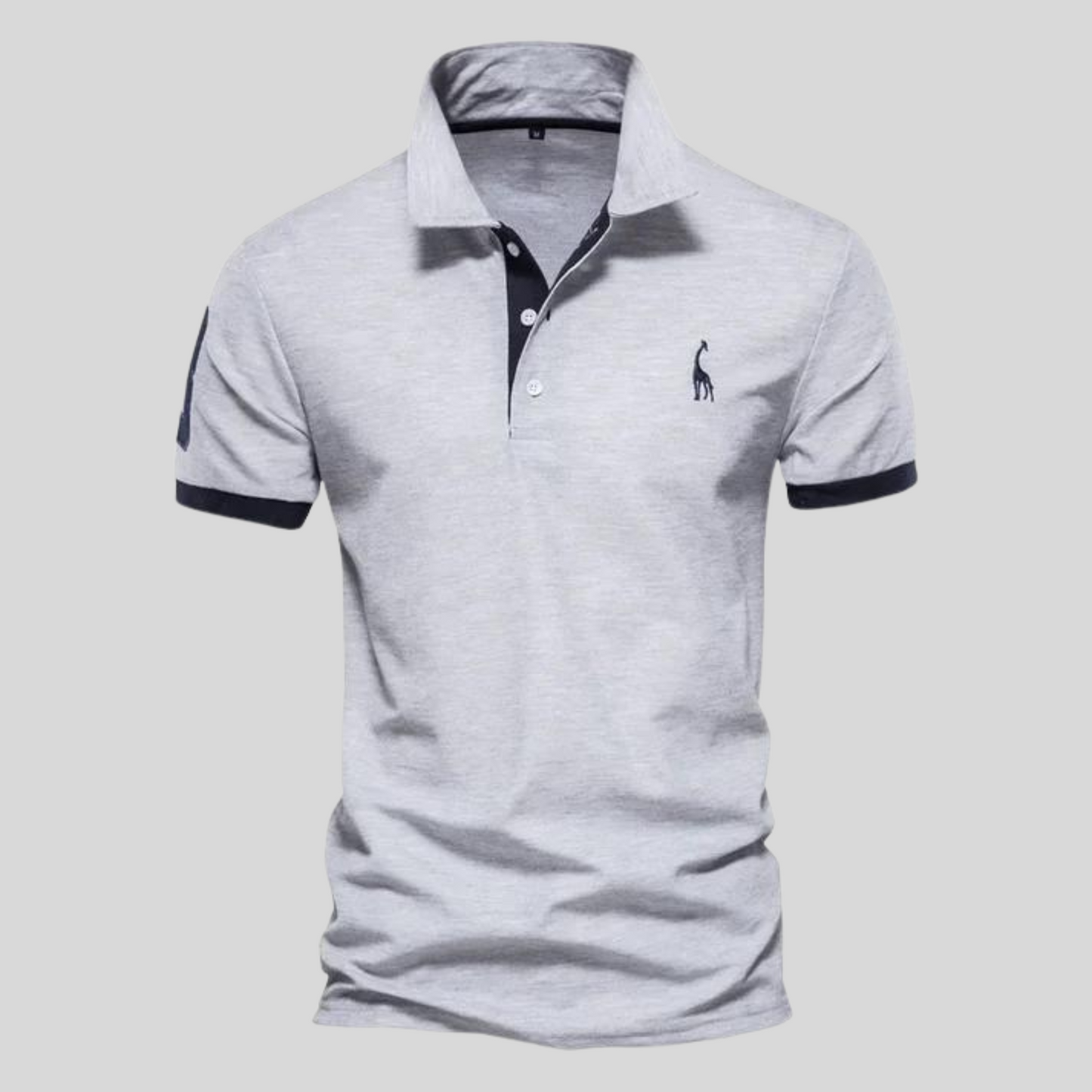 Polohemd | Kurzarm | Halber Knopf | Polo T-Shirt | Herrenhemd-HauteBerlin