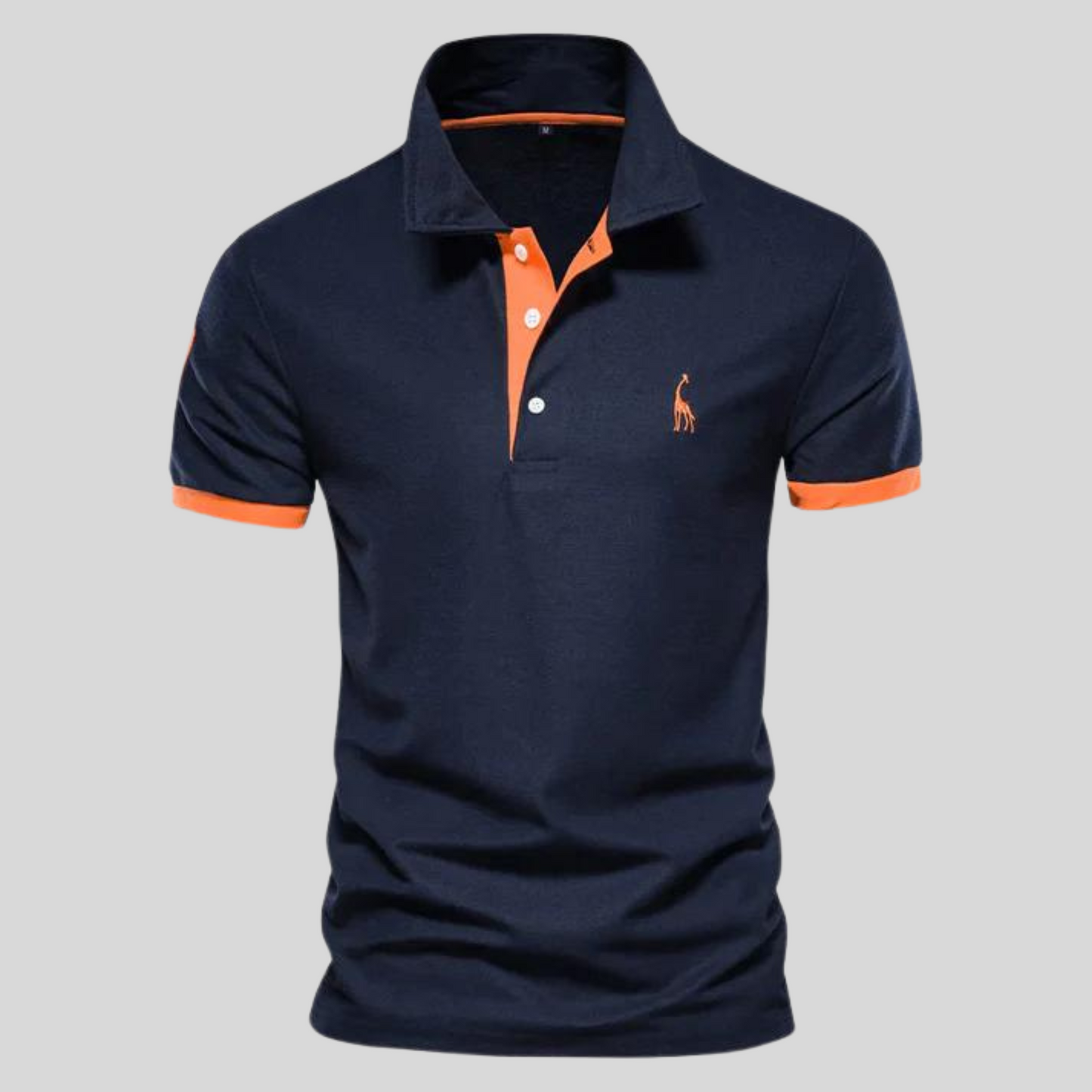 Polohemd | Kurzarm | Halber Knopf | Polo T-Shirt | Herrenhemd-HauteBerlin