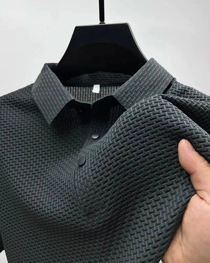 Polohemd – atmungsaktives Kurzarm-Polohemd mit Knöpfen für Herren-HauteBerlin