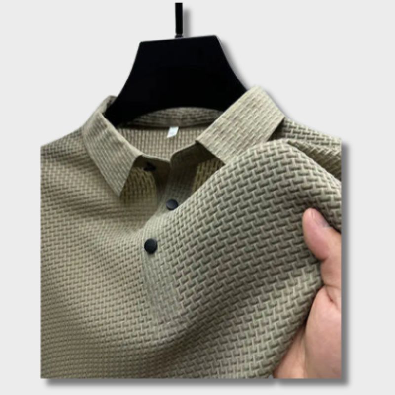 Polohemd – atmungsaktives Kurzarm-Polohemd mit Knöpfen für Herren-HauteBerlin