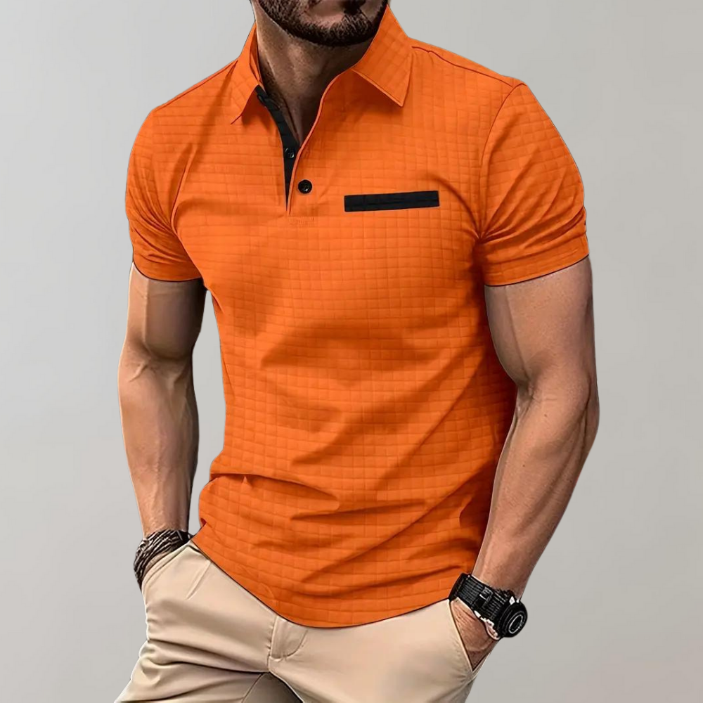 Polohemd für Männer - Kragen - Revers - Polo T-Shirt - Polohemden-HauteBerlin