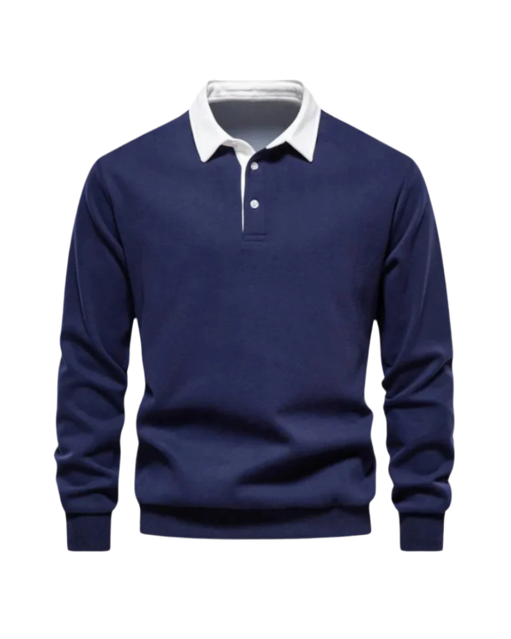 Poloshirt - Langarm-Poloshirt mit Kragen für Männer-HauteBerlin