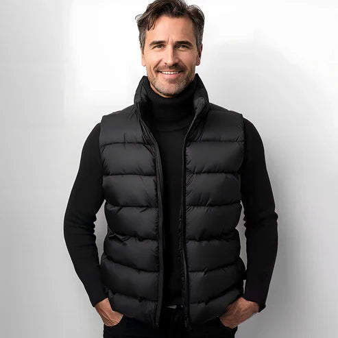 Puffer Weste | Ärmellos | Körperwärmer | Winterweste | Herrenweste-HauteBerlin