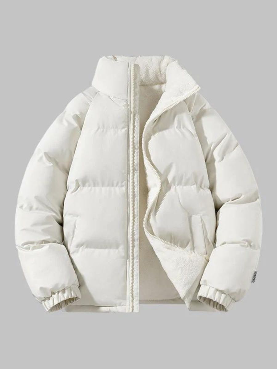 Pufferjacke | Fleece gefüttert | warm | wattierte Jacke | Herren Winterjacke-HauteBerlin
