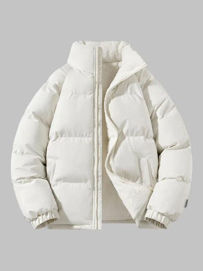 Pufferjacke | Fleece gefüttert | warm | wattierte Jacke | Herren Winterjacke-HauteBerlin