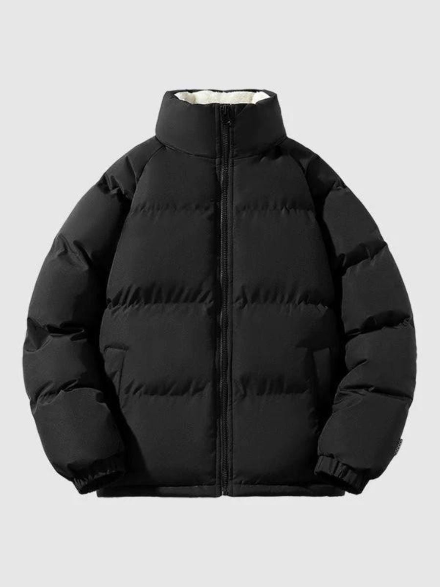 Pufferjacke | Fleece gefüttert | warm | wattierte Jacke | Herren Winterjacke-HauteBerlin