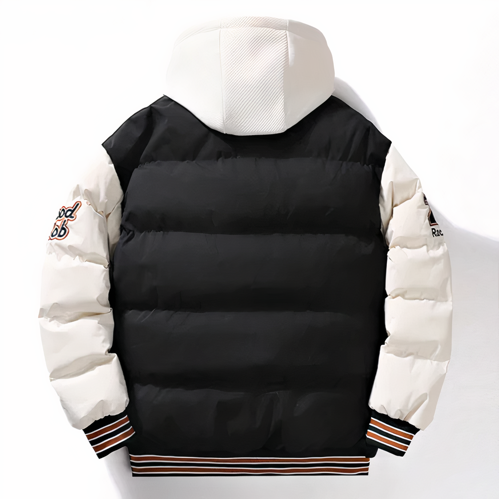 Pufferjacke - Kapuze - Zip-Up - Bomberjacke - Winterjacke für Männer-HauteBerlin