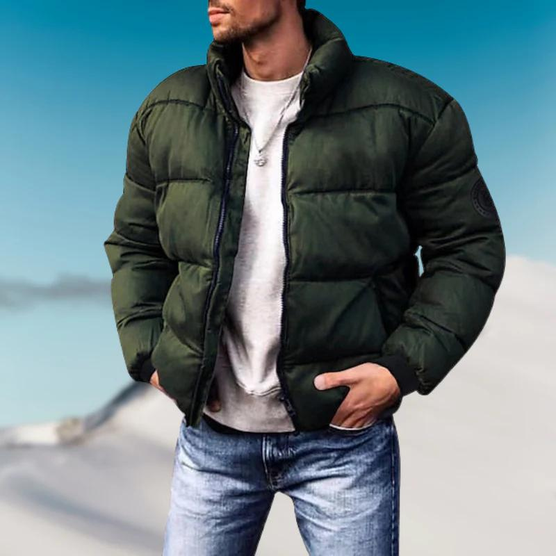 Pufferjacke – Warm – Mit Reißverschluss – Winterjacke für Herren-HauteBerlin