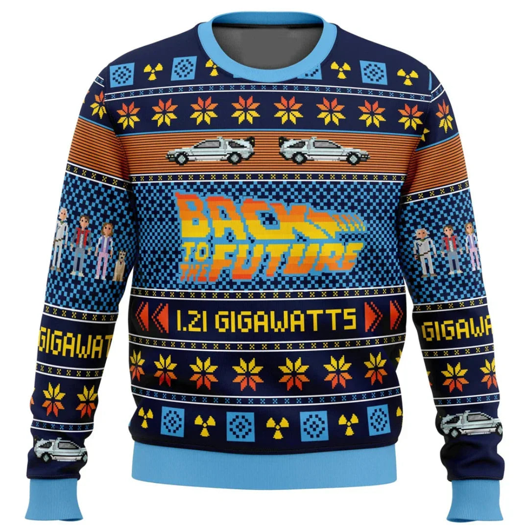 Pullover - Bedruckt - Rundhalsausschnitt - Strickpulli - Herrenpullover-HauteBerlin