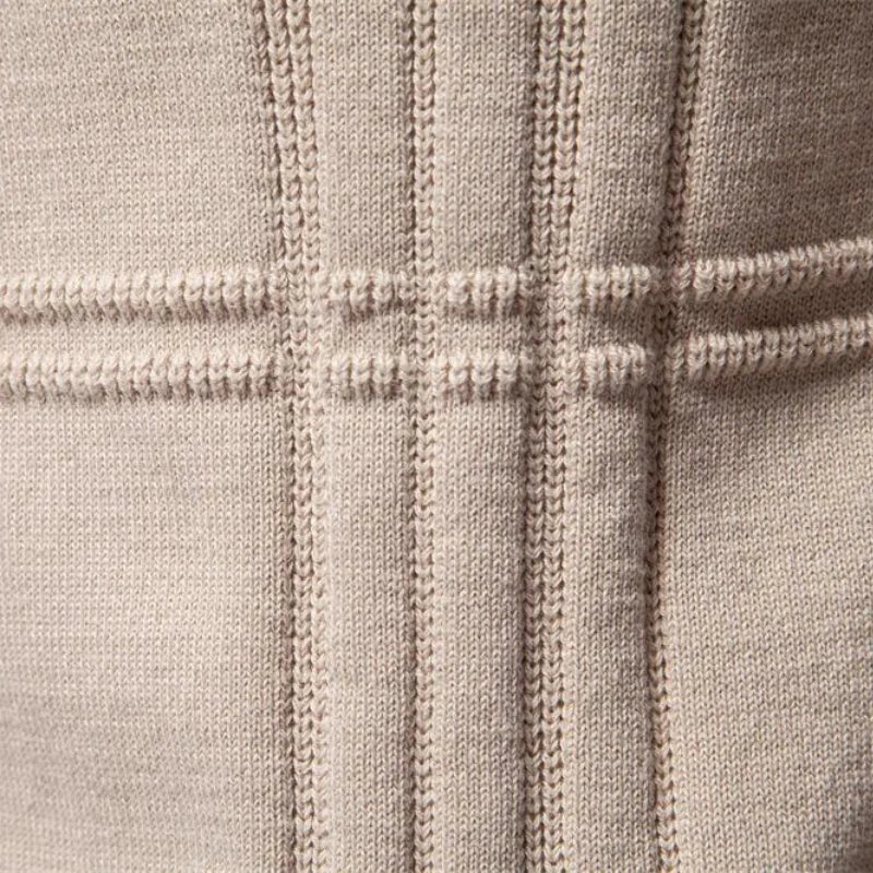 Pullover – Rundhalsausschnitt – Normale Passform – Strickpullover – Herrenpullover-HauteBerlin