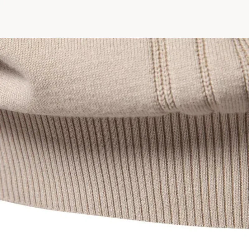 Pullover – Rundhalsausschnitt – Normale Passform – Strickpullover – Herrenpullover-HauteBerlin