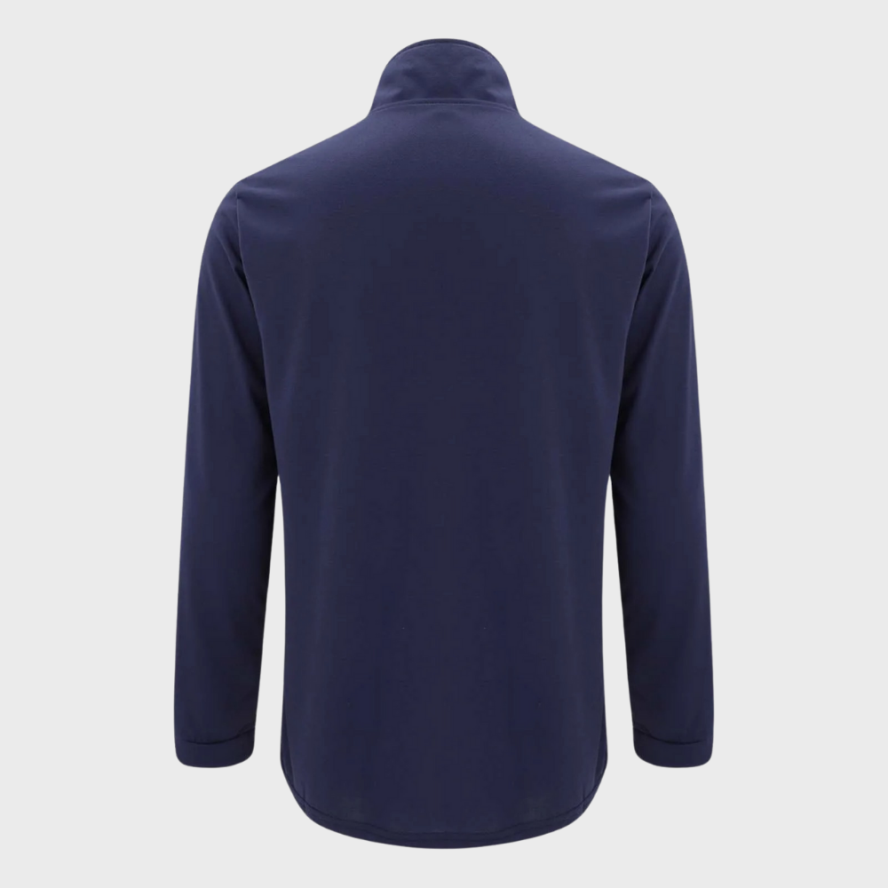 Pullover mit halbem Reißverschluss | Langarmshirt | Pullover | Sweatshirt | Herrenbekleidung-HauteBerlin