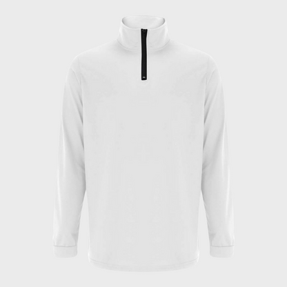 Pullover mit halbem Reißverschluss | Langarmshirt | Pullover | Sweatshirt | Herrenbekleidung-HauteBerlin