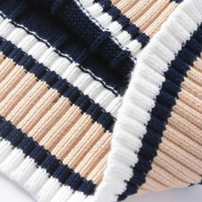 Pulloverweste - Herren ärmellose V-Ausschnitt Pullover Strickweste-HauteBerlin