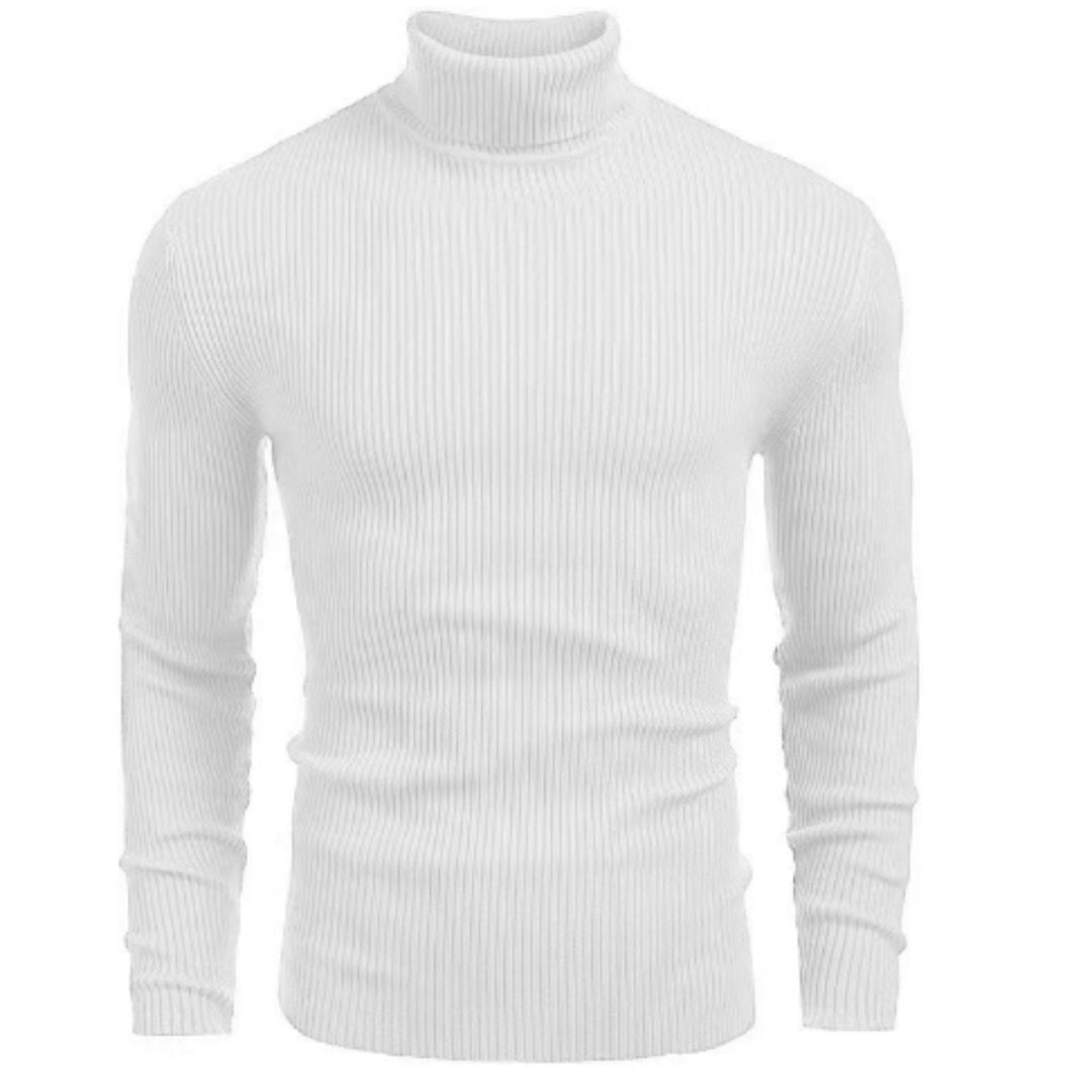 Rollkragenpullover – Slim Fit Strickpullover mit Rollkragen für Herren-HauteBerlin