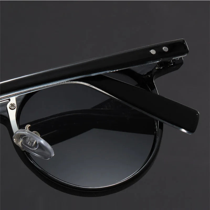 Runde Sonnenbrillen – Retro – UV-Schutz – Polarisierte Sonnenbrillen – Herren-Sonnenbrillen-HauteBerlin