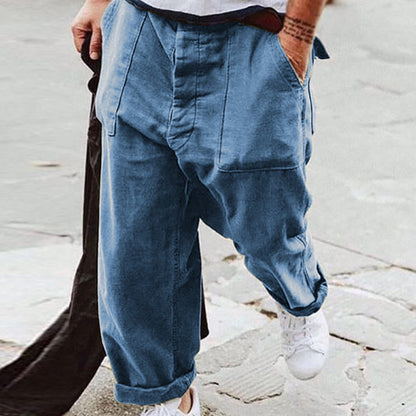 Schlabberhose – Lässige Herrenjeans mit lockerem Sitz und Taschen-HauteBerlin