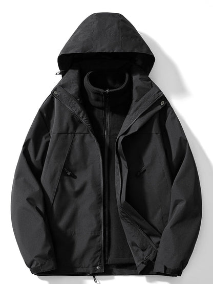 Schneejacke - Winddichte Ski-Winterjacke mit Kapuze für Frauen-HauteBerlin
