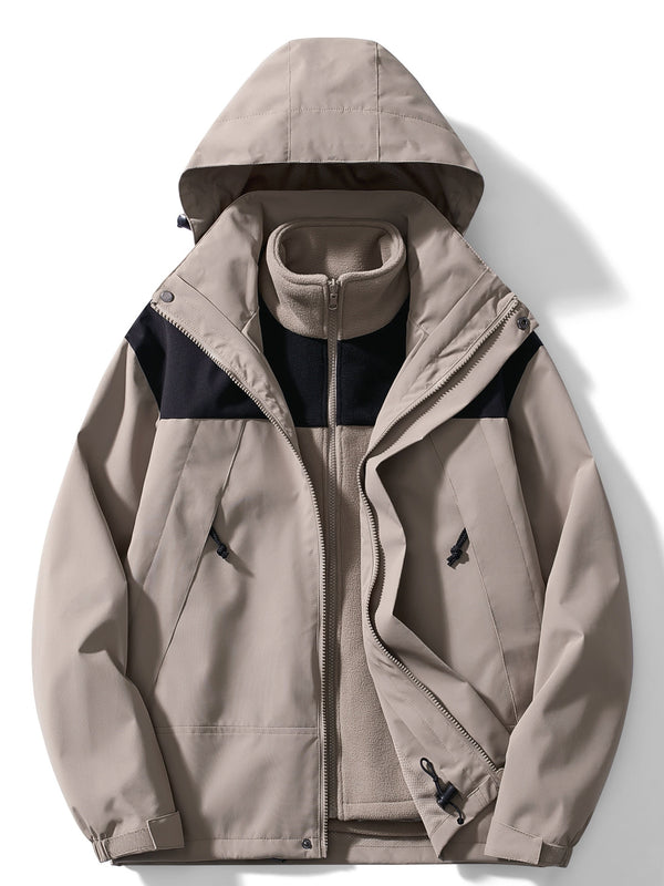 Schneejacke - Winddichte Ski-Winterjacke mit Kapuze für Frauen-HauteBerlin