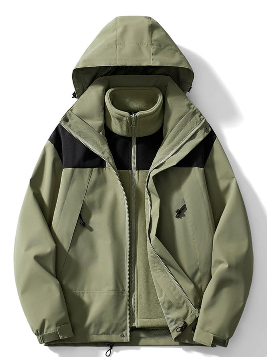 Schneejacke - Winddichte Ski-Winterjacke mit Kapuze für Frauen-HauteBerlin