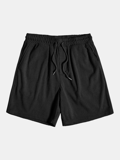 Set aus Hemd und Shorts – 2-teiliges Set für Herren mit kurzen Ärmeln und Knopfleiste-HauteBerlin