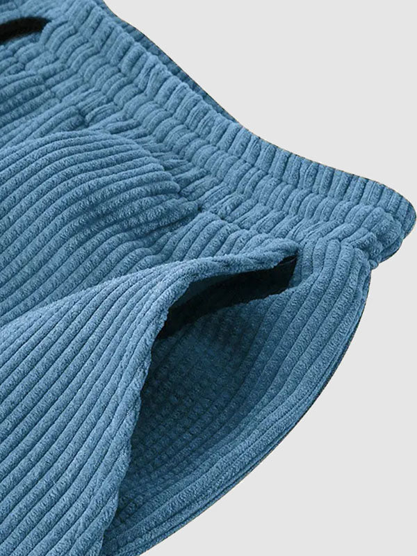 Set aus Hemd und Shorts | Cord | Kurzarm | Zweiteiler | Herren-Set aus Cord-HauteBerlin