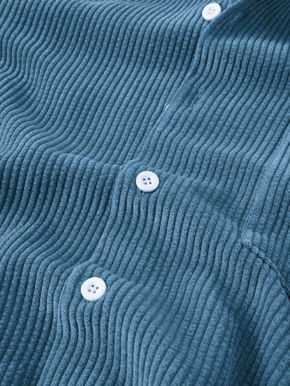 Set aus Hemd und Shorts | Cord | Kurzarm | Zweiteiler | Herren-Set aus Cord-HauteBerlin