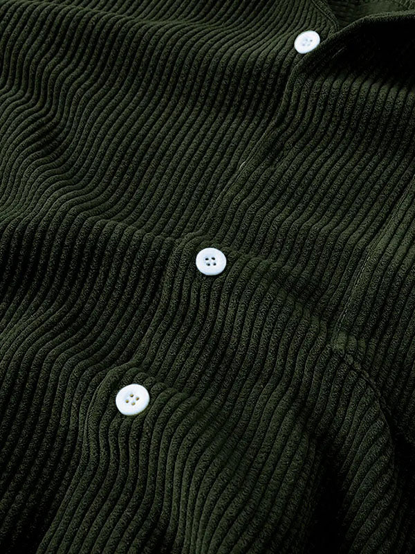 Set aus Hemd und Shorts | Cord | Kurzarm | Zweiteiler | Herren-Set aus Cord-HauteBerlin