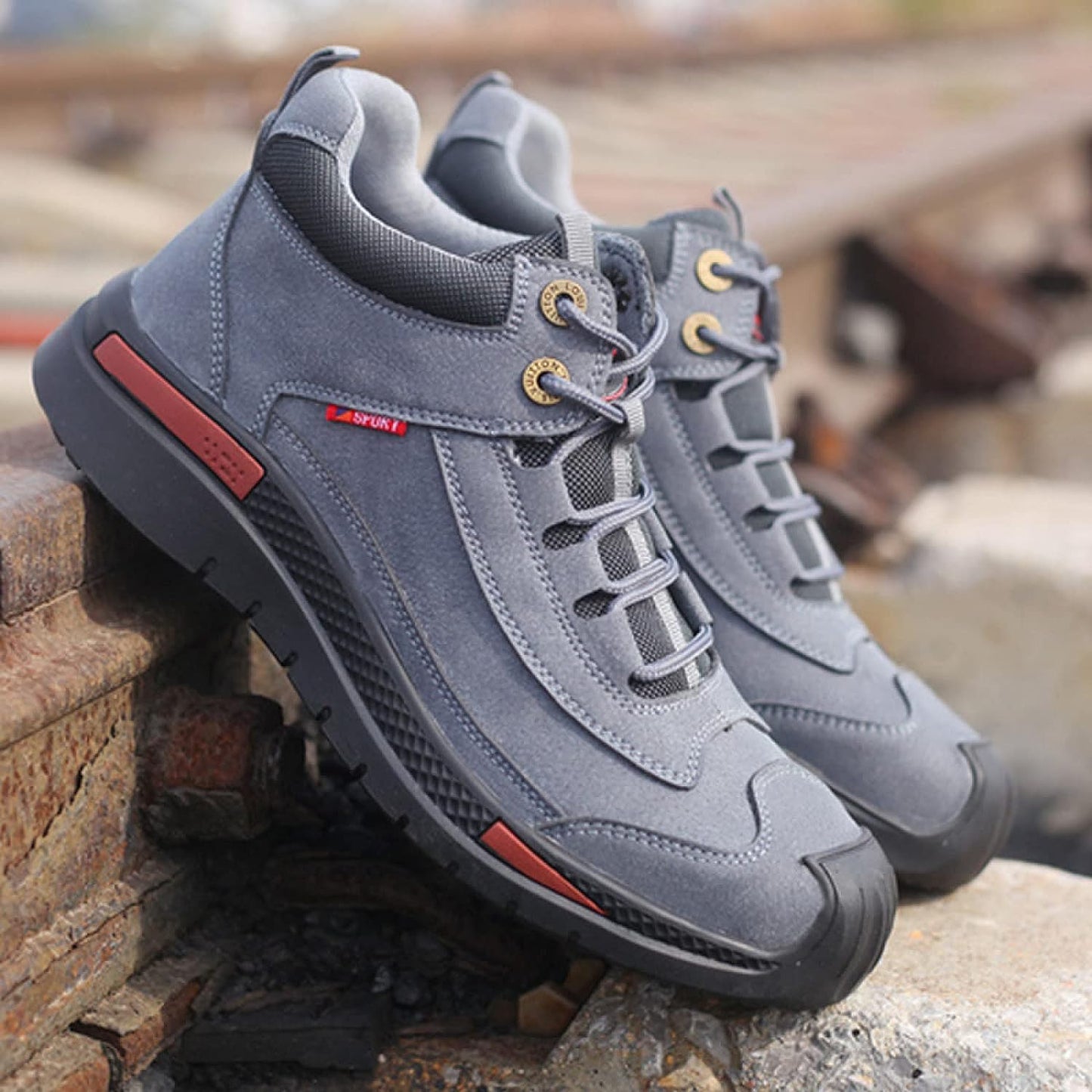 Sicherheitsschuhe | Wasserdicht | Rutschfest | Herrenschuhe-HauteBerlin