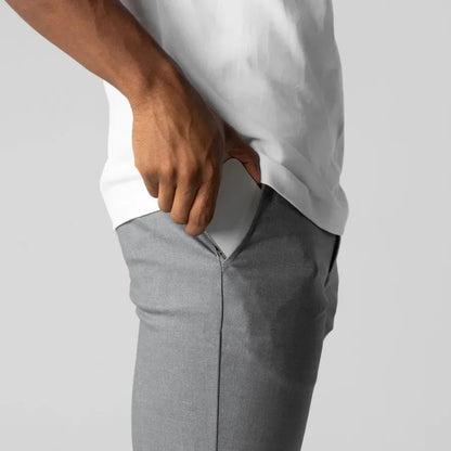 Skinny Chinos - Herren Stretch Slim Fit Chino Hosen-HauteBerlin