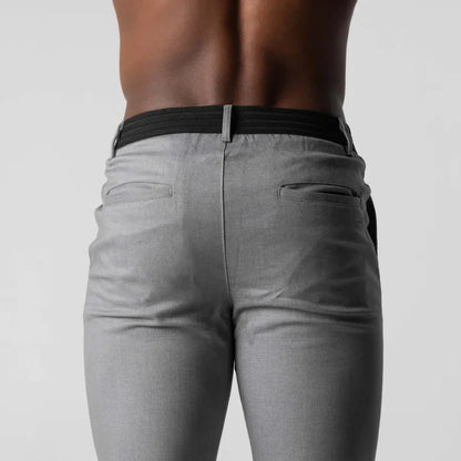 Skinny Chinos - Herren Stretch Slim Fit Chino Hosen-HauteBerlin