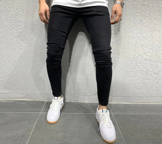Skinny-Jeans – Bequem – schmale Passform – Stretch-Jeans – Herrenjeans-HauteBerlin