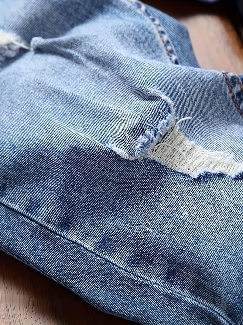 Skinny-Jeans | Ripped | Stretch | Schlanke Fit-Jeans | Herrenjeans-HauteBerlin
