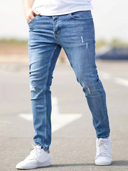 Slim-Fit-Jeans | Stretch | Rissig | Skinny-Jeans | Herrenjeans-HauteBerlin